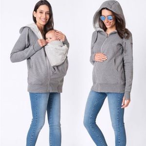 Seraphine maternity and nursing hoodie